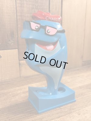 チャーリーツナ　ビンテージ　ラジオ　アドバタイジングキャラクター　企業物　70年代