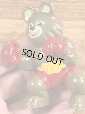 こぐまのミーシャ　ビンテージ　PVCフィギュア　オリンピック　70年代