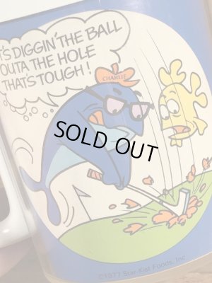 チャーリーツナ　ビンテージ　マグカップ　アドバタイジングキャラクター　企業物　70年代