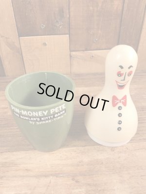 ピンマネーピート 　ビンテージ　コインバンク　アドバタイジングキャラクター　企業物　70年代