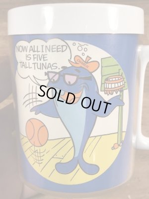 チャーリーツナ　ビンテージ　マグカップ　アドバタイジングキャラクター　企業物　70年代