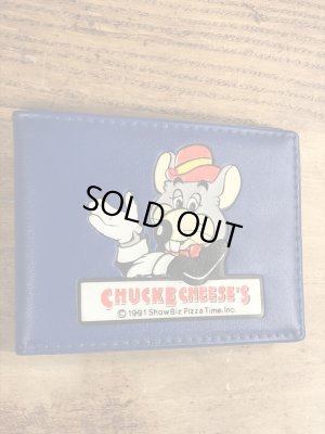 チャッキーチーズ　ビンテージ　ウォレット　アドバタイジングキャラクター　企業物　90年代