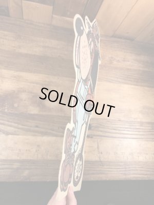 チャッキーチーズ　ビンテージ　バナー　アドバタイジングキャラクター　企業物　70年代