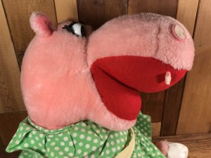 クレストティースパスタ ビンテージ ぬいぐるみ アドバタイジングキャラクター 企業物 70年代