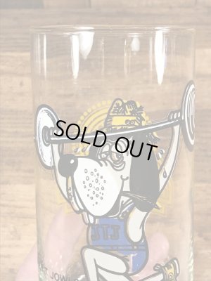 チャッキーチーズ　ビンテージ　グラス　アドバタイジングキャラクター　企業物　80年代