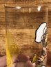 チャッキーチーズ　ビンテージ　ガラスコップ　企業キャラクター　ノベルティ　80年代