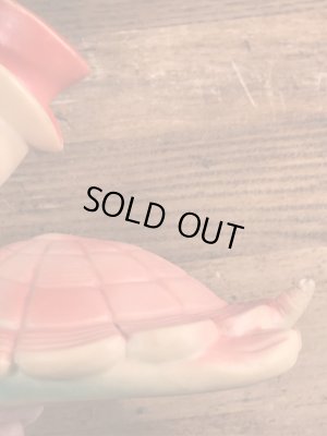 サンラバー ビンテージ スクイーズトイ カメ 50年代