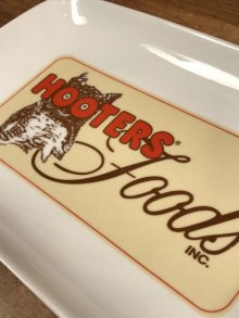 他の写真1: Hooters Foods Ceramic Plate Tray　フーターズ　ビンテージ　トレー　プレート　90年代~