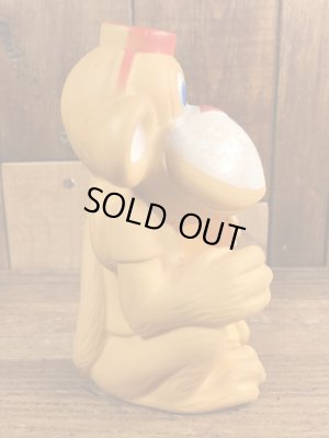 モンキー　ビンテージ　スクイーズトイ　ソフビ　70年代