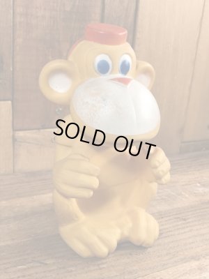 モンキー　ビンテージ　スクイーズトイ　ソフビ　70年代