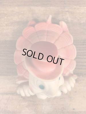 サンラバー ビンテージ スクイーズトイ カメ 50年代