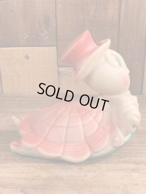 サンラバー ビンテージ スクイーズトイ カメ 50年代