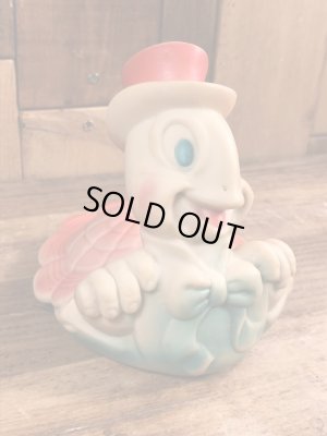 サンラバー ビンテージ スクイーズトイ カメ 50年代