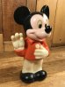 ミッキーマウス　ビンテージ　スクイーズトイ　ディズニー　70年代