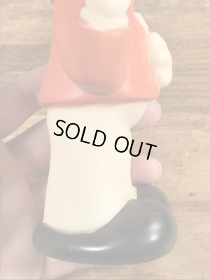 ミッキーマウス　ヴィンテージ　スクイーズフィギュア　ソフビ　70’s