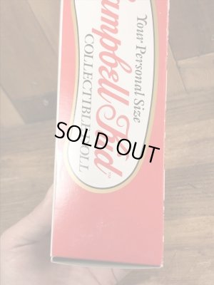 キャンベルスープ ヴィンテージ ソフビドール アドバタイジングキャラクター 80’s