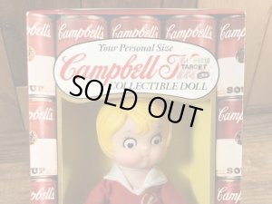 キャンベルキッズ ビンテージ ソフビドール 企業キャラクター 80年代