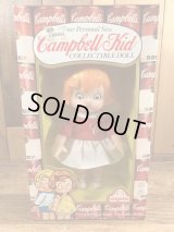 Campbell Kid Girl Collectible Doll　キャンベルキッズ　ビンテージ　ソフビドール　80年代