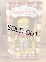 Campbell Kid Boy Collectible Doll　キャンベルキッズ　ビンテージ　ソフビドール　80年代