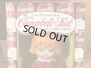 キャンベルキッズ ビンテージ ソフビフィギュア 企業キャラクター 80年代