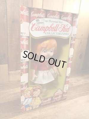 キャンベルキッズ ビンテージ ソフビフィギュア 企業キャラクター 80年代