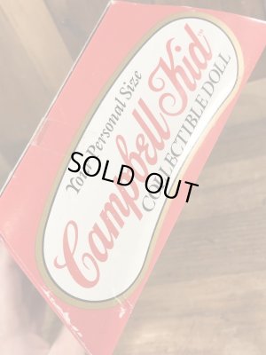 キャンベルキッズ ビンテージ ソフビドール 企業キャラクター 80年代