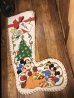 ウォルトディズニー　ビンテージ　クリスマスソックス　70年代