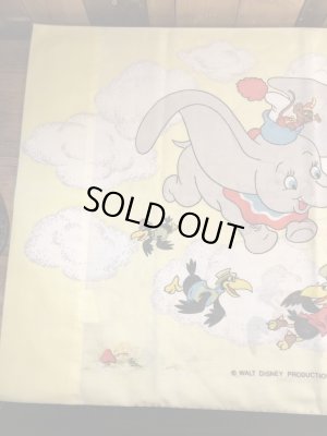 ダンボ　ビンテージ　枕カバー　ウォルトディズニー　生地