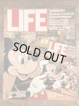 Walt Disney Mickey Mouse Life Magazine　ミッキーマウス　ビンテージ　ライフマガジン　ウォルトディズニー　70年代