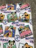 ミニーマウス　ビンテージ　ボックスシーツ　ウォルトディズニー　80~90年代
