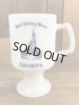 Walt Disney World Grampa Federal Footed Mug　ディズニーワールド　ビンテージ　フッテッドマグ　フェデラル　70年代
