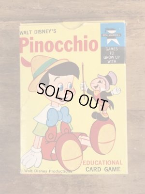 ピノキオ　ビンテージ　カードゲーム　ウォルトディズニー　60年代