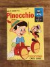 ピノキオ　ビンテージ　カードゲーム　ウォルトディズニー　60年代