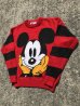 ミッキーマウス　ビンテージ　セーター　古着　80年代