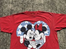 他の写真2: Disney Mickey & Minnie Mouse Love T-Shirt　ミッキー&ミニーマウス　ビンテージ　Tシャツ　古着　90年代~