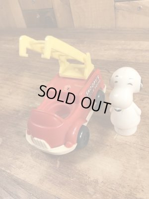 スヌーピー　ビンテージ　プルトイ　ピーナッツ　70年代