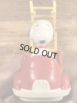 スヌーピー　ビンテージ　プルトイ　ピーナッツ　70年代