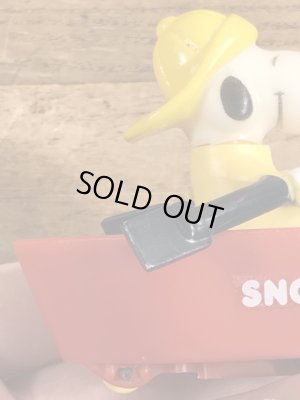 スヌーピー ビンテージ モーターライズドトイ ピーナッツ 70年代