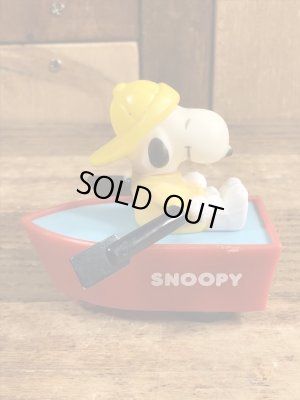 スヌーピー ビンテージ モーターライズドトイ ピーナッツ 70年代