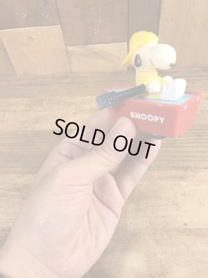 スヌーピー ヴィンテージ モーターライズドトイ ピーナッツ Aviva