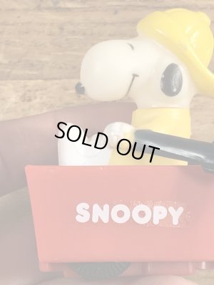 スヌーピー ヴィンテージ モーターライズドトイ ピーナッツ Aviva