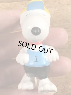 スヌーピー ビンテージ PVCフィギュア ピーナッツ 80年代