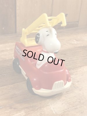 スヌーピー　ビンテージ　プルトイ　ピーナッツ　70年代