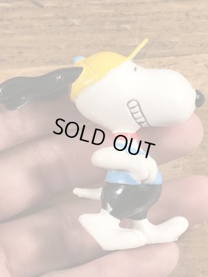 スヌーピー ヴィンテージ PVCフィギュア ピーナッツ 80’s