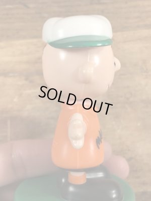 チャーリーブラウン ビンテージ プッシュパペット スヌーピー 70年代