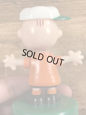 チャーリーブラウン ビンテージ プッシュパペット スヌーピー 70年代