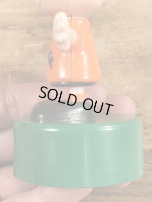 チャーリーブラウン ヴィンテージ プッシュパペットトイ スヌーピー 70’s