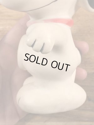 スヌーピー　ヴィンテージ　貯金箱フィギュア　ピーナッツ　80’s