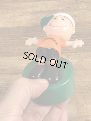 チャーリーブラウン ビンテージ プッシュパペット スヌーピー 70年代