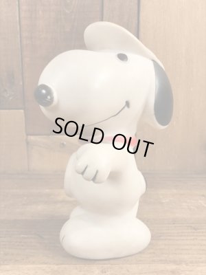 スヌーピー　ヴィンテージ　貯金箱フィギュア　ピーナッツ　80’s